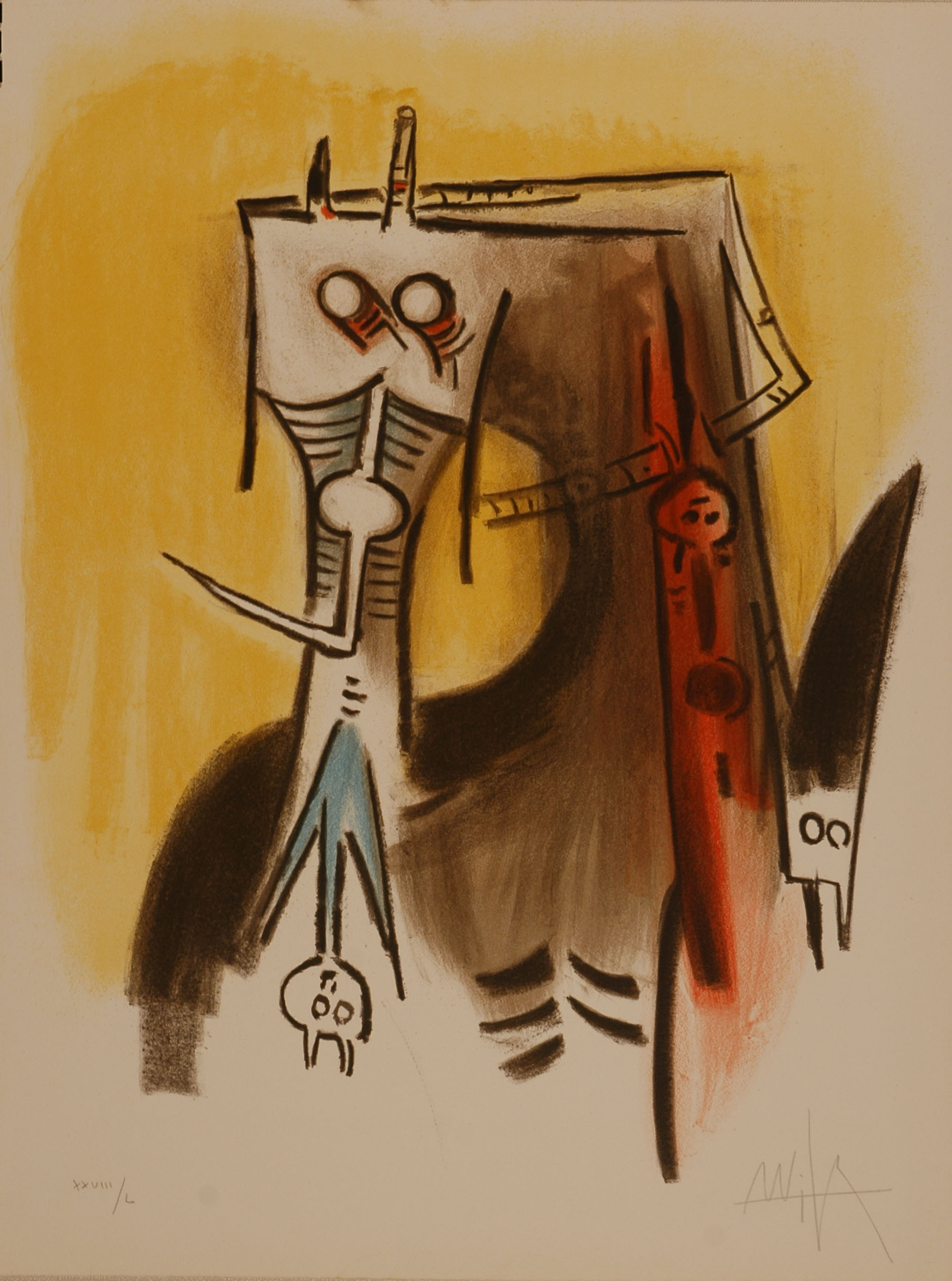Opera di Wifredo Lam, numero di catalogazione 274