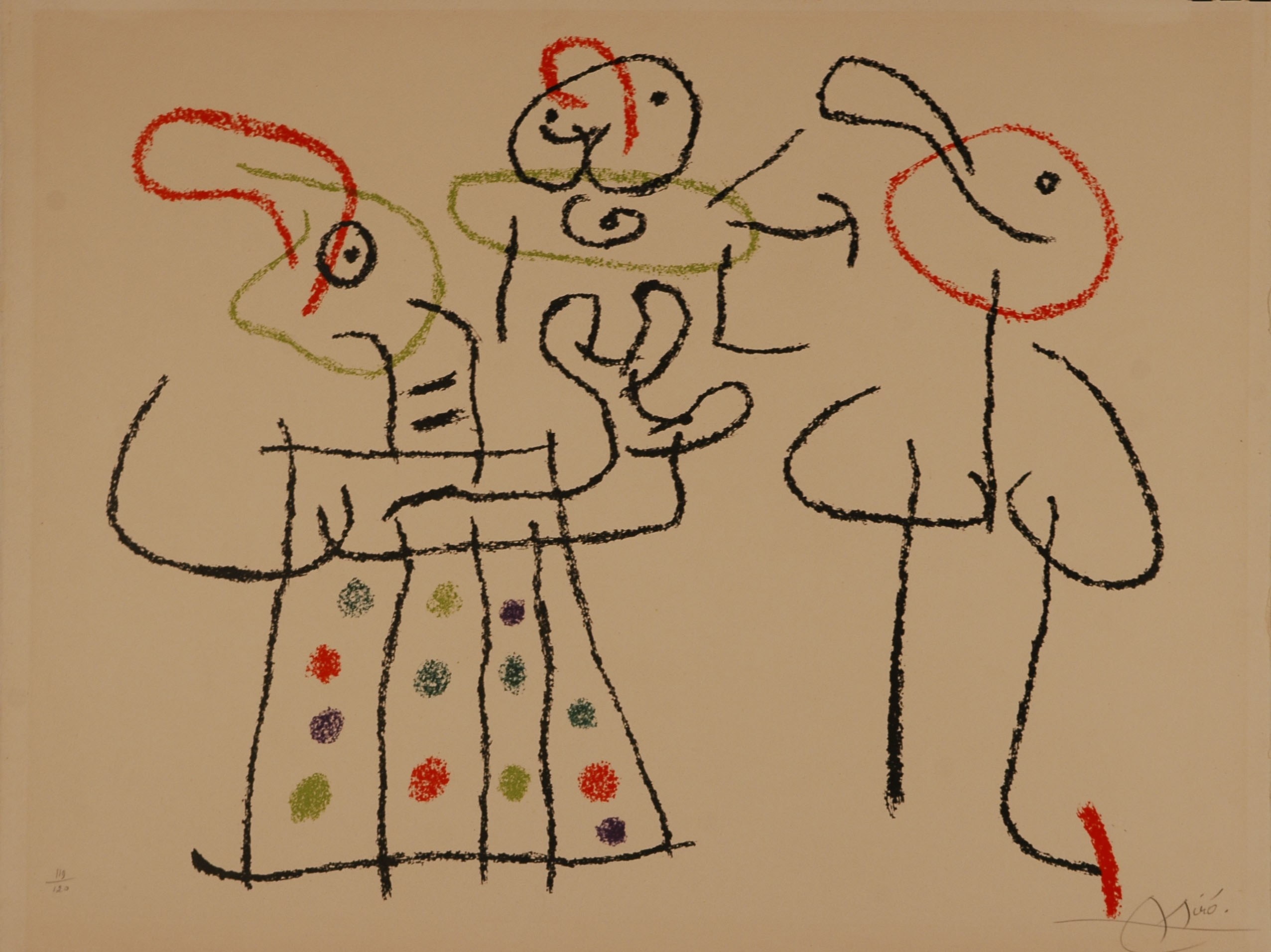 Opera di Joan Miró, numero di catalogazione 401
